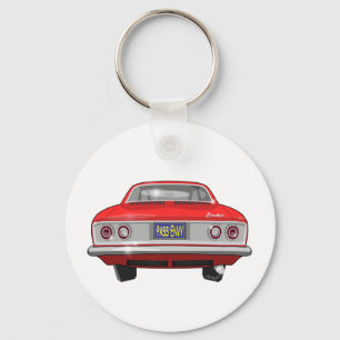 1965 Chevrolet Corvair Pass Envy Keychain