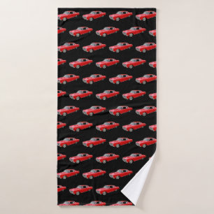 1965 Chevy Chevelle Mailbu SS Muscle Car Bath Towel