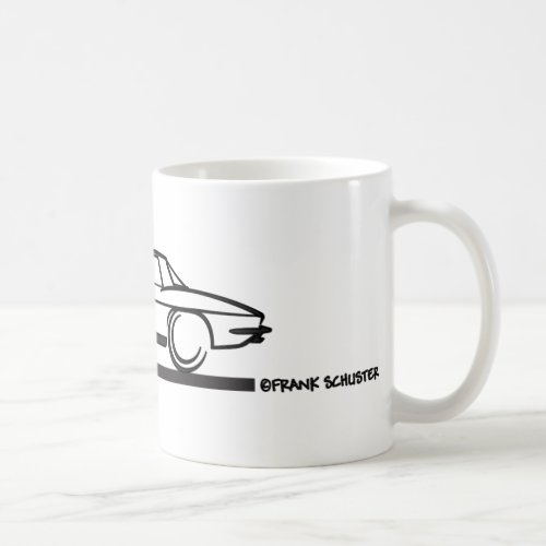 1965 Corvette Stingray Hardtop BLK Coffee Mug