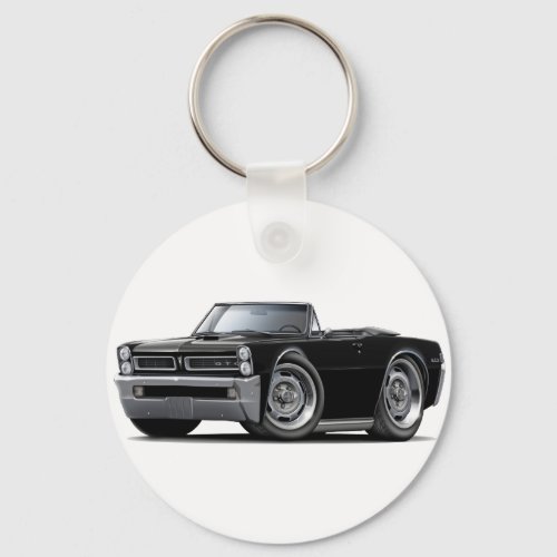 1965 GTO Black Convertible Keychain