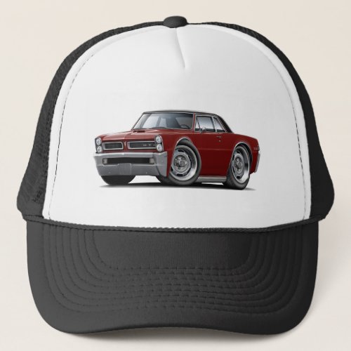 1965 GTO Maroon-Black Top Trucker Hat