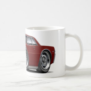 1965 GTO Maroon Car Coffee Mug