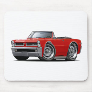 1965 GTO Red Convertible Mouse Pad