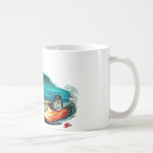 1965 GTO Teal Car Coffee Mug