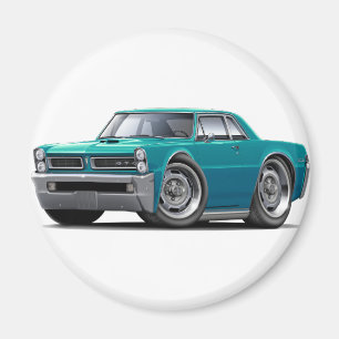 1965 GTO Teal Car Magnet