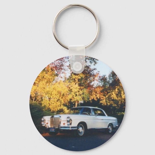 1965 Mercedes-Benz 220SEb coupe Keychain (Front)