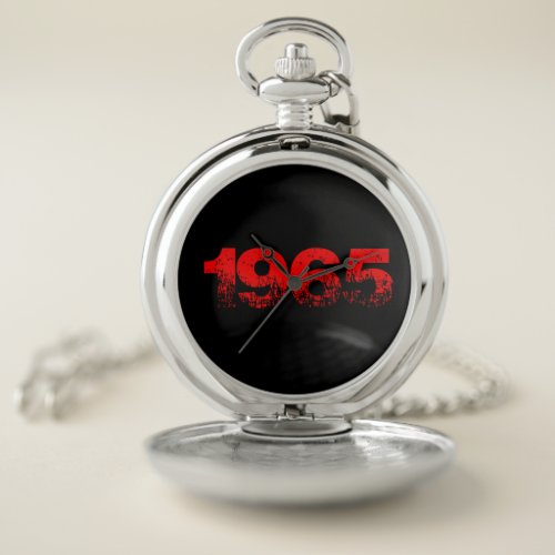 1965 vintage pocket watch