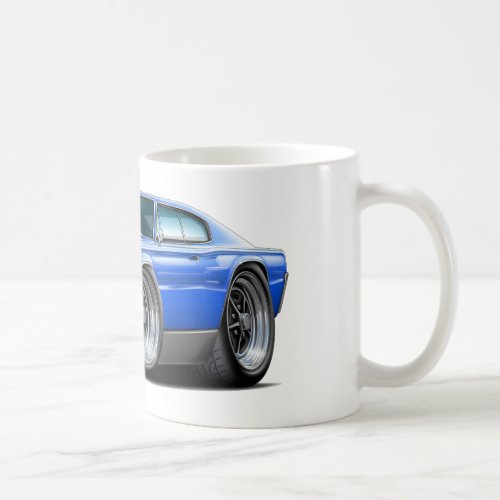 1966_67 Charger Blue Car Coffee Mug