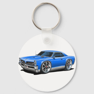 1966/67 GTO Blue Car Keychain