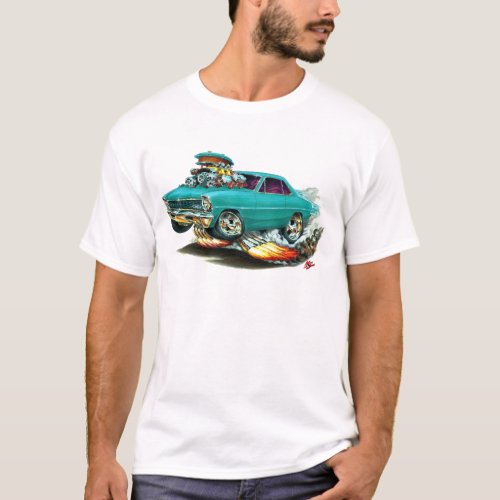 1966_67 Nova Aqua Car T_Shirt