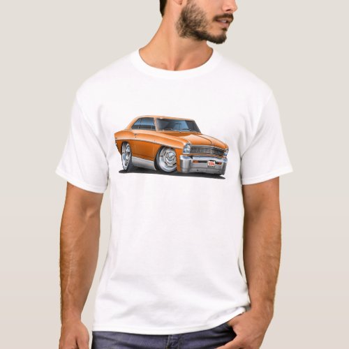 1966_67 Nova Orange Car T_Shirt