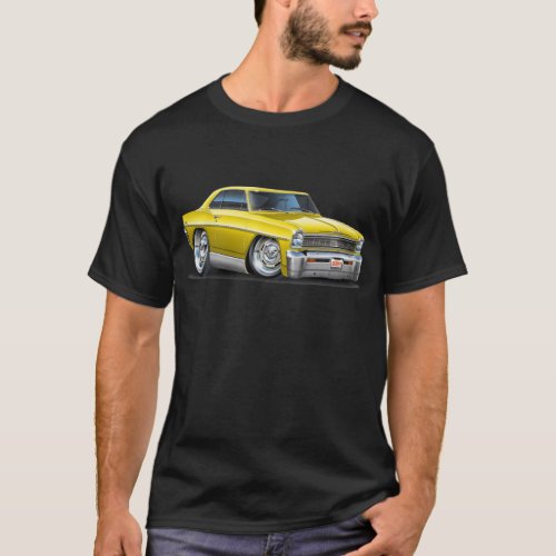 1966_67 Nova Yellow Car T_Shirt