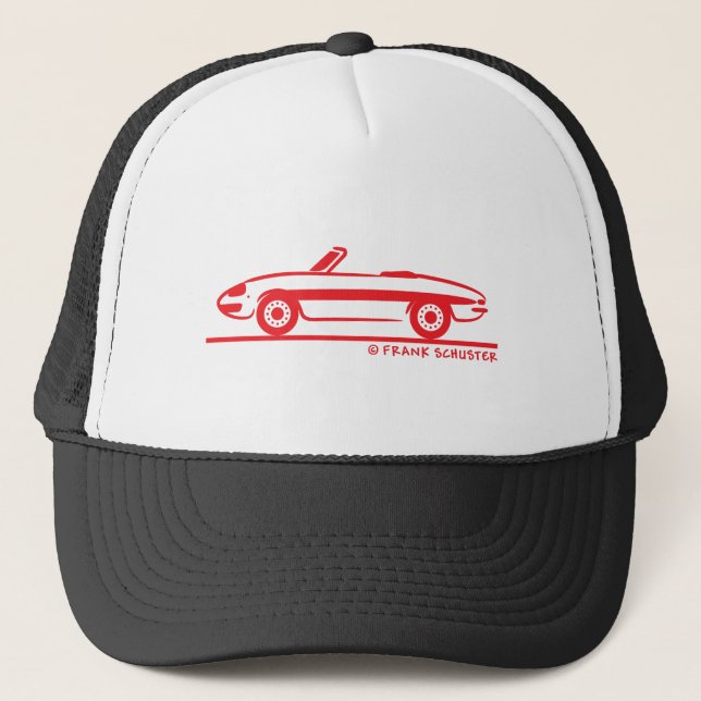 1966 Alfa Romeo Duetto Spider Veloce Trucker Hat (Front)