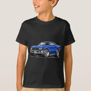 1966 Chevelle Blue Car T-Shirt