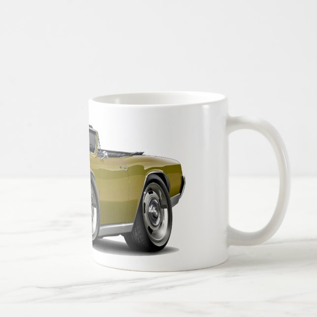 1966 Chevelle Gold Convertible Coffee Mug (Right)
