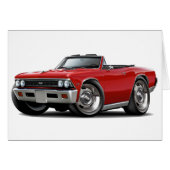 1966 Chevelle Red Convertible (Front Horizontal)
