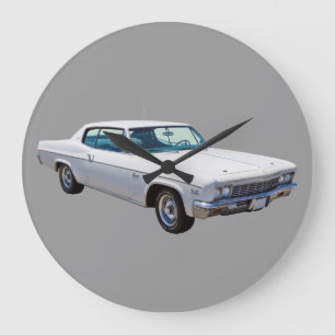 1966 Chevrolet Caprice 427 Muscle Car Large Clock