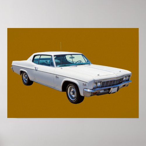 1966 Chevrolet Caprice 427 Muscle Car Poster