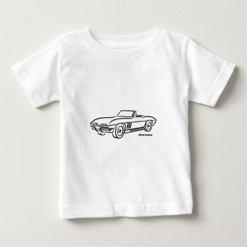 1966 Chevrolet Corvette Baby T_Shirt