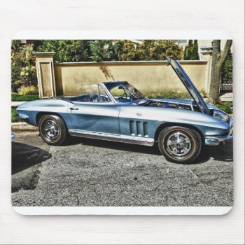 1966 Chevrolet Corvette Mouse Pad by rayNjay_Photography at Zazzle