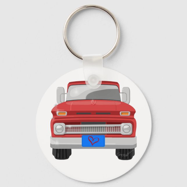 1966 Chevrolet Pickup Keychain (Front)