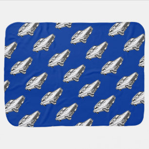 1966 Chevy Chevelle SS 396 Illustration Receiving Blanket