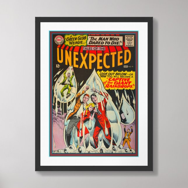 1966 COMIC BOOK COVER ILLUSTRATION FRAMED ART (Framed Front)