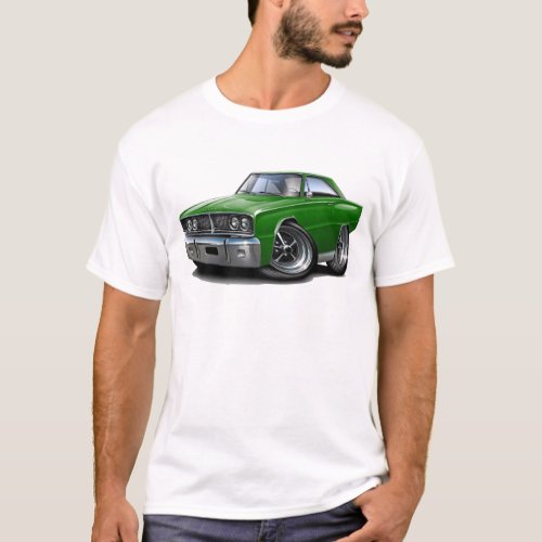 1966 Coronet Green Car T-Shirt
