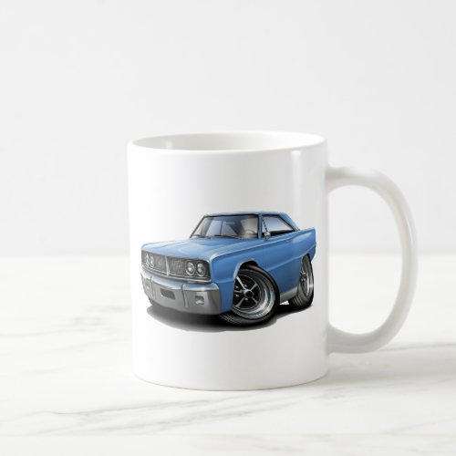 1966 Coronet Lt Blue Car Coffee Mug