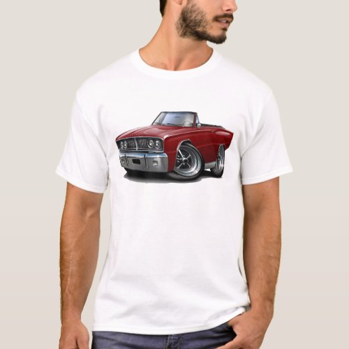 1966 Coronet Maroon Convertible T-Shirt 1966 Coronet Maroon Convertible T-Shirt
