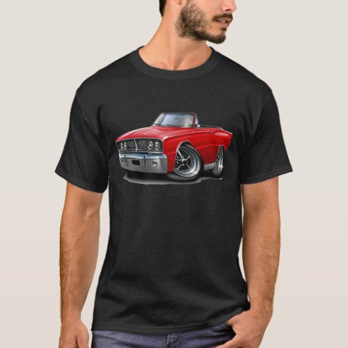 1966 Coronet Red Convertible T_Shirt
