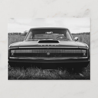 1966 Dodge Charger Muscle Car Postcard