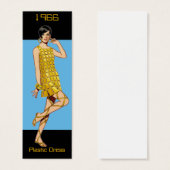 1966 Fashion Bookmark (Front & Back)