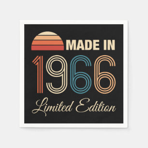 1966 Limited Edition 60th Birthday Napkins