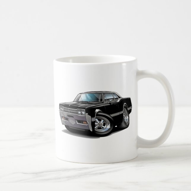1966 Olds Cutlass Black Car Coffee Mug (Right)