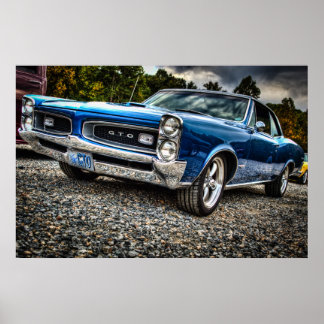 1966 Pontiac GTO Poster