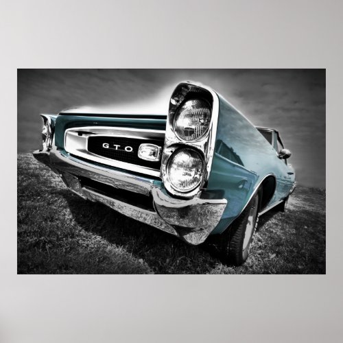 1966 Pontiac GTO Poster
