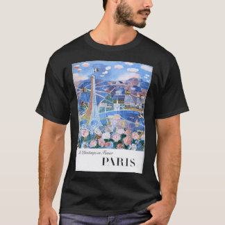 1966 Raoul Dufy Le Printemps en France Paris T-Shirt