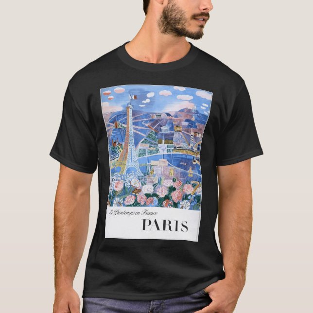 1966 Raoul Dufy Le Printemps en France Paris T-Shirt (Front)