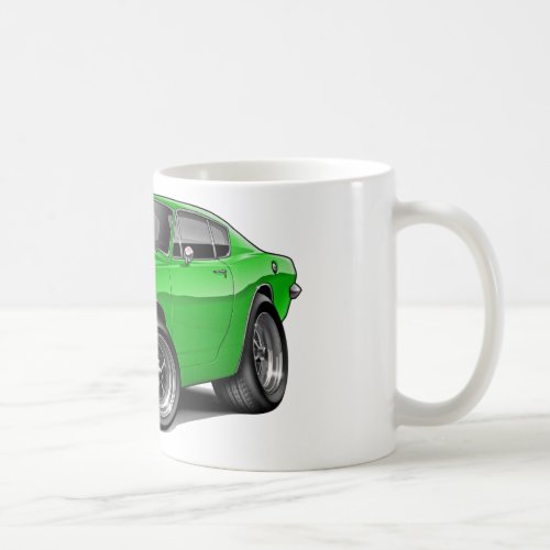 1967-69 Barracuda Lime Car Coffee Mug
