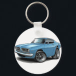 1967-69 Barracuda Lt Blue Car Keychain<br><div class="desc">Keychain Template</div>