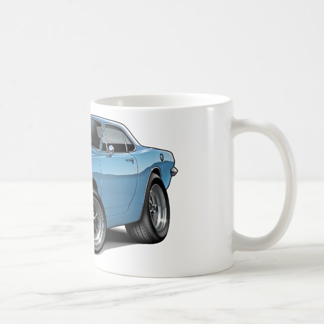 1967-69 Barracuda Lt Blue Coupe Coffee Mug (Right)