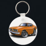 1967-69 Barracuda Orange Car Keychain<br><div class="desc">Keychain Template</div>