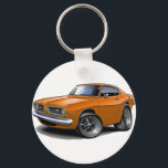 1967-69 Barracuda Orange Car Keychain<br><div class="desc">Keychain Template</div>