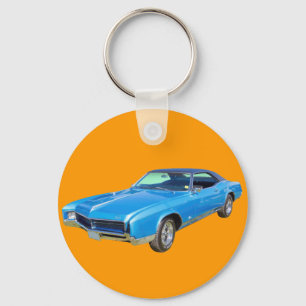 1967 Buick Riviera Muscle Car Keychain