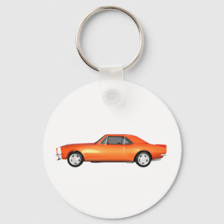1967 Camaro SS: Orange Finish: 3D Model: Keychain