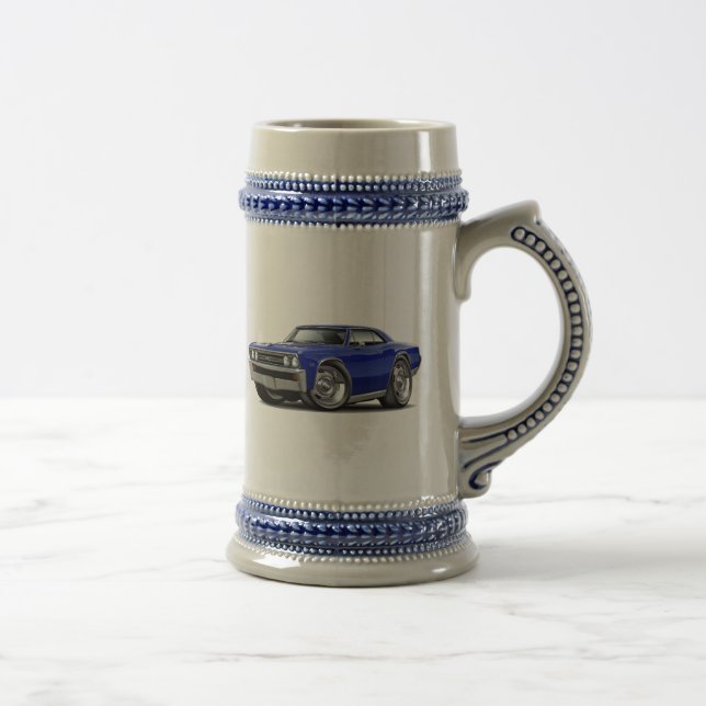 1967 Chevelle Dark Blue Car Beer Stein (Right)