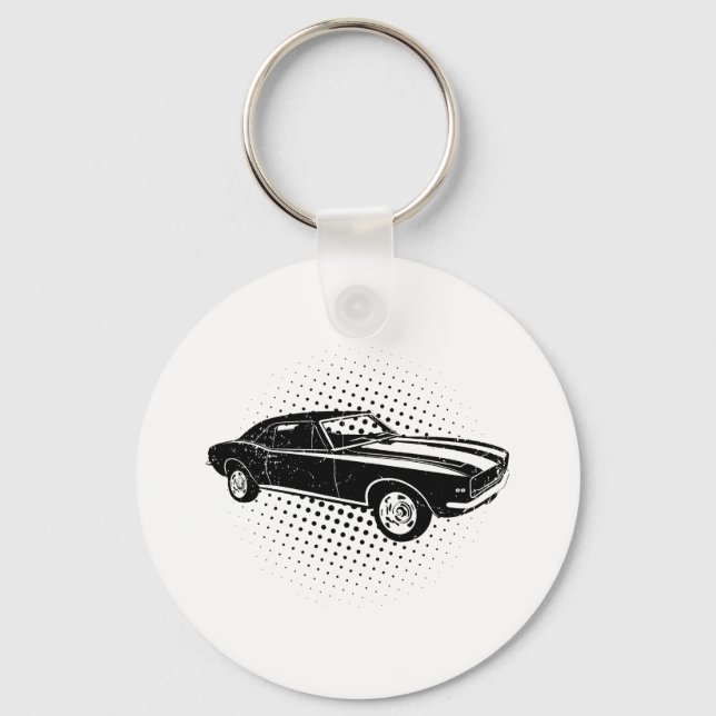 1967 Chevrolet Camaro SS 396 Keychain (Front)