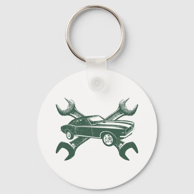 1967 Chevrolet Camaro SS 396 Keychain (Front)
