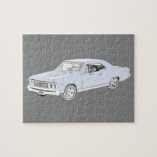 1967 Chevrolet Chevelle Illustration Jigsaw Puzzle